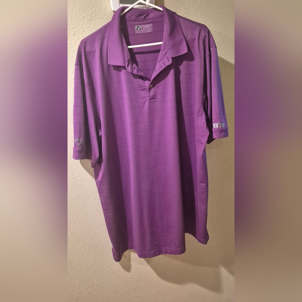 Callaway Men’s Purple Performance Polo